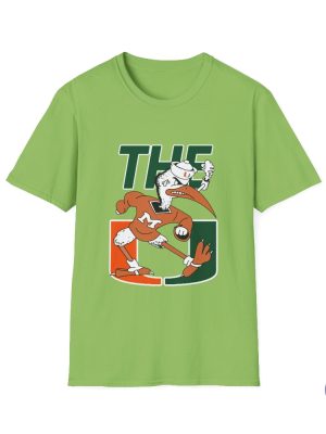 Miami The U Hurricanes Unisex Softstyle T Shirt Miami Hurricanes T Shirt riracha 5