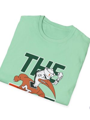 Miami The U Hurricanes Unisex Softstyle T Shirt Miami Hurricanes T Shirt riracha 6