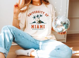 University Of Miami Shirt University Of Miami T Shirt University Of Miami Tshirt Miami Hurricanes T Shirt riracha 1