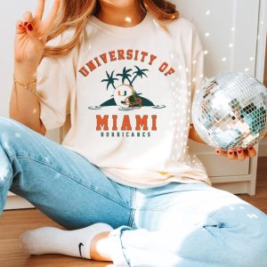 University Of Miami Shirt University Of Miami T Shirt University Of Miami Tshirt Miami Hurricanes T Shirt riracha 1