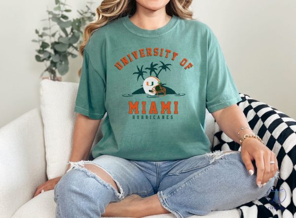 University Of Miami Shirt University Of Miami T Shirt University Of Miami Tshirt Miami Hurricanes T Shirt riracha 3