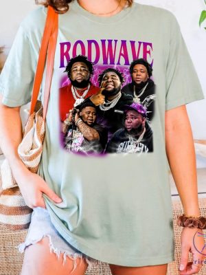 Limited Rod Wave Vintage T Shirt Rod Wave Shirt riracha 4