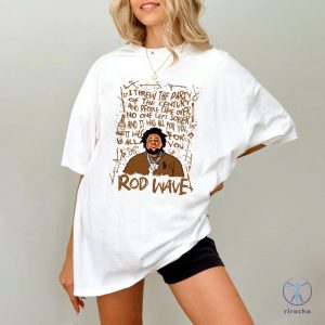 Rod Wave Shirt Rod Wave Last Lap Tour Music Tee Rod Wave Rapper T Shirt Rod Wave Shirt riracha 2 1