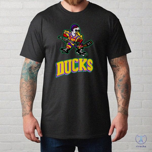 The Mighty Ducks T Shirt Hockey Anaheim Ducks Shirt Nostalgic Shirt For Sport Lovers Mighty Ducks Shirt riracha 5