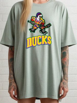 The Mighty Ducks T Shirt Hockey Anaheim Ducks Shirt Nostalgic Shirt For Sport Lovers Mighty Ducks Shirt riracha 8