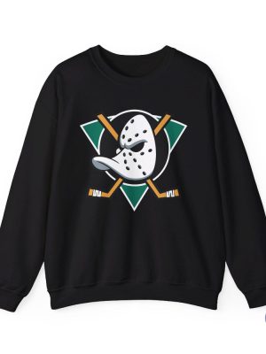 Old School Mighty Ducks Crewneck Mighty Ducks Shirt Anaheim Ducks Shirt riracha 3