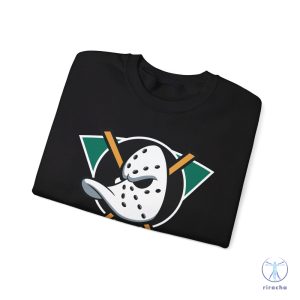 Old School Mighty Ducks Crewneck Mighty Ducks Shirt Anaheim Ducks Shirt riracha 4