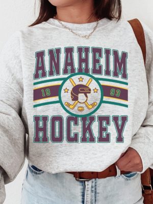 Vintage Anaheim Duck Sweatshirt Vintage Ducks Sweater Ducks T Shirt Mighty Ducks Shirt Anaheim Ducks Shirt riracha 2