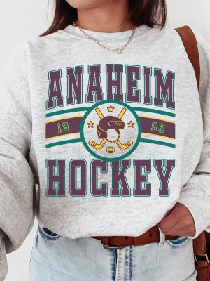 Vintage Anaheim Duck Sweatshirt Vintage Ducks Sweater Ducks T Shirt Mighty Ducks Shirt Anaheim Ducks Shirt riracha 3