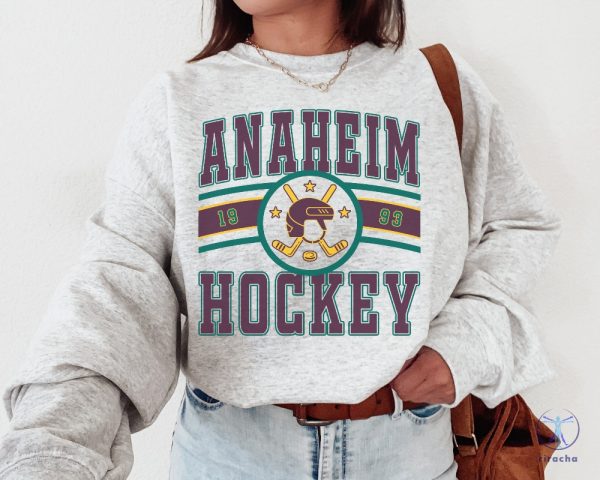 Vintage Anaheim Duck Sweatshirt Vintage Ducks Sweater Ducks T Shirt Mighty Ducks Shirt Anaheim Ducks Shirt riracha 3