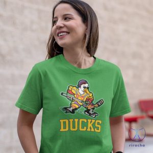 Mighty Ducks Shirt Disney Hockey Movie T Shirt Anaheim Ducks Shirt Gordon Bombay Mighty Ducks Shirt riracha 4