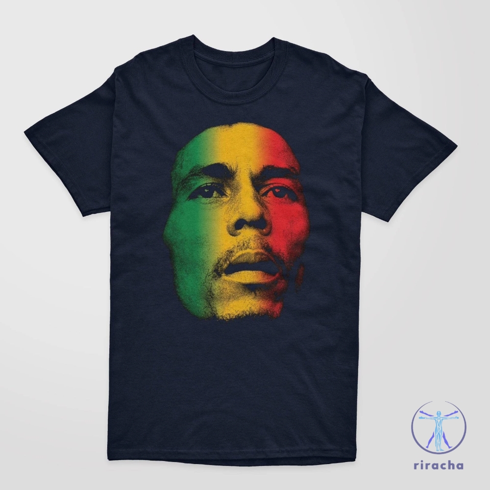 Bob Marley Reggae Flag T Shirt Bob Marley T Shirt Bob Marley Shirt