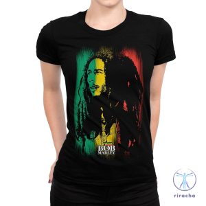 Bob Marley Tricolor T Shirt Bob Marley T Shirt Bob Marley Shirt riracha 2