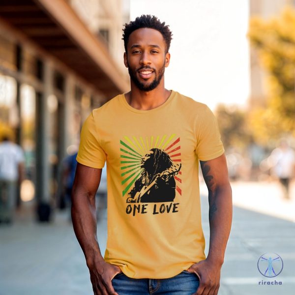 Bob Marley Tshirt One Love Reggae Shirt Bob Marley T Shirt Bob Marley Shirt riracha 1