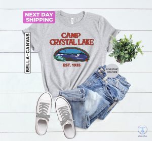 Camp Crystal Lake T Shirt Friday The 13Th Jason Voorhees Horror Movie Shirts Friday The 13Th T Shirt riracha 3