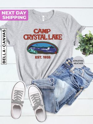 Camp Crystal Lake T Shirt Friday The 13Th Jason Voorhees Horror Movie Shirts Friday The 13Th T Shirt riracha 3