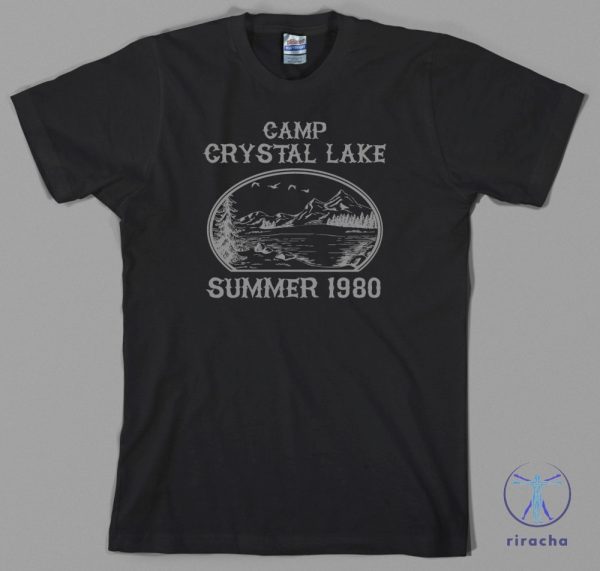 Camp Crystal Lake T Shirt Friday The 13Th Vintage Jason Horror Movie Voorhees Shirts Friday The 13Th T Shirt riracha 1