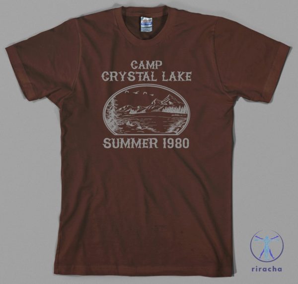 Camp Crystal Lake T Shirt Friday The 13Th Vintage Jason Horror Movie Voorhees Shirts Friday The 13Th T Shirt riracha 2