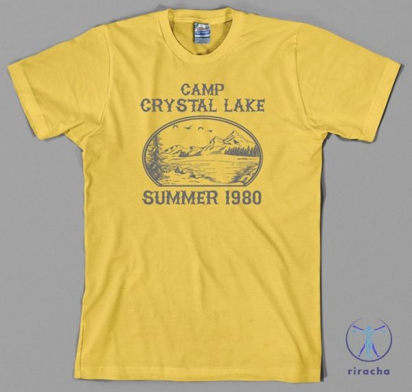 Camp Crystal Lake T Shirt Friday The 13Th Vintage Jason Horror Movie Voorhees Shirts Friday The 13Th T Shirt riracha 5
