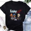 Halloween Movie Friday The 13Th Horror Jason Deebo Smokey Graphic Tshirt Friday The 13Th T Shirt riracha 1