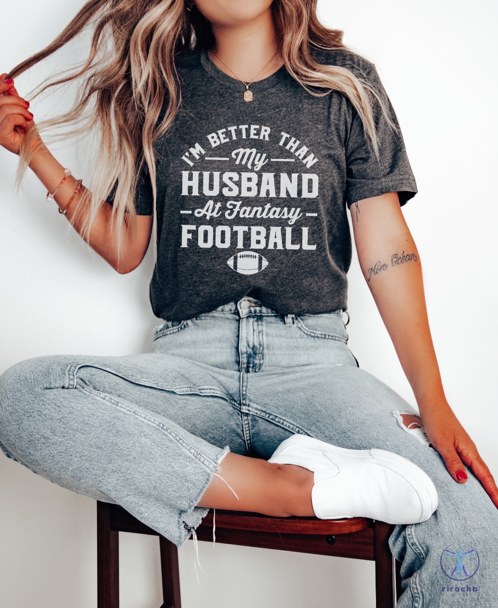 Funny Womens Fantasy Football Shirt Game Day Shirt Football Season Shirt Touchdowns Shirt