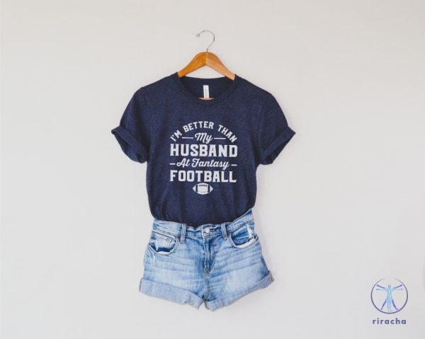 Funny Womens Fantasy Football Shirt Game Day Shirt Football Season Shirt Touchdowns Shirt riracha 3