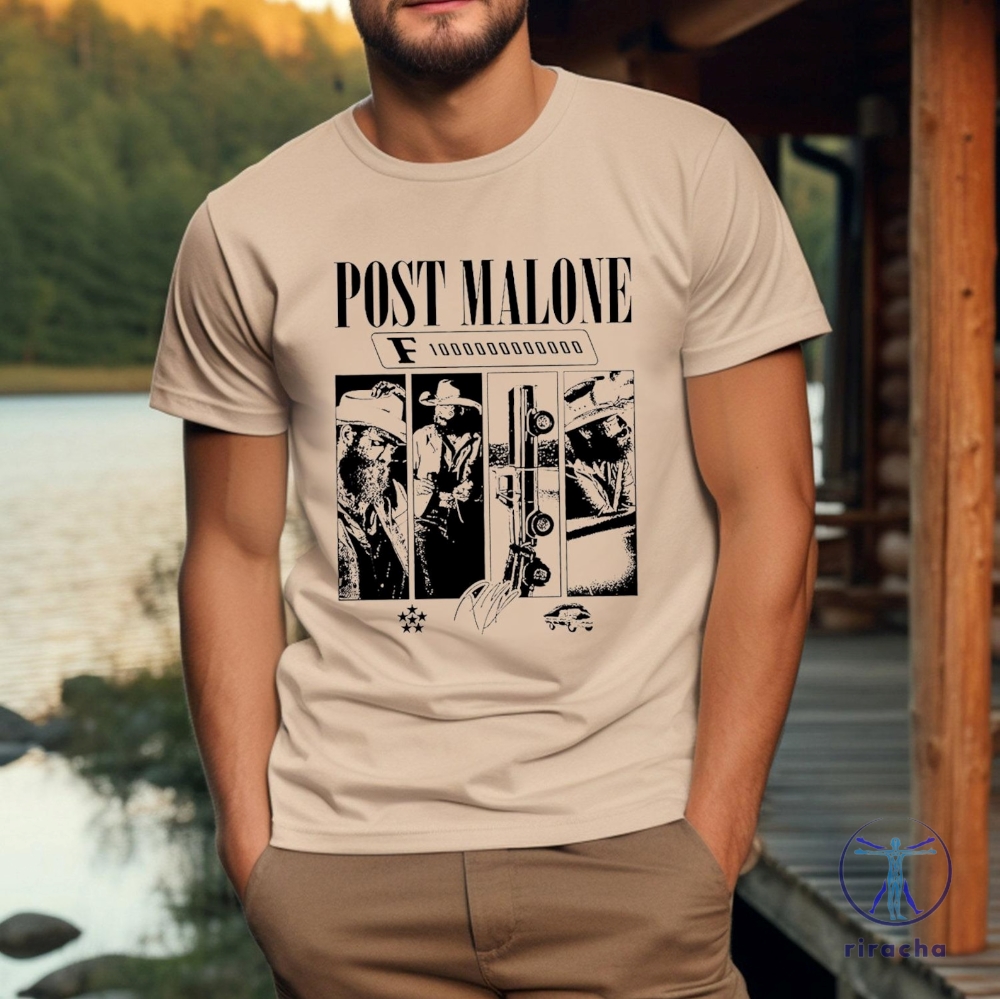 Post Malone F1trillion Album Sweatshirt Post Malone Tee Western Tee Concert Shirt Country Shirt