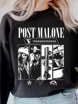 Post Malone F1trillion Album Sweatshirt Post Malone Tee Western Tee Concert Shirt Country Shirt riracha 3