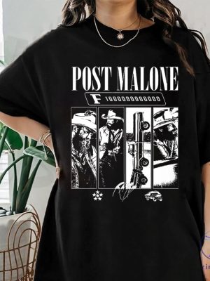 Post Malone F1trillion Album Sweatshirt Post Malone Tee Western Tee Concert Shirt Country Shirt riracha 5