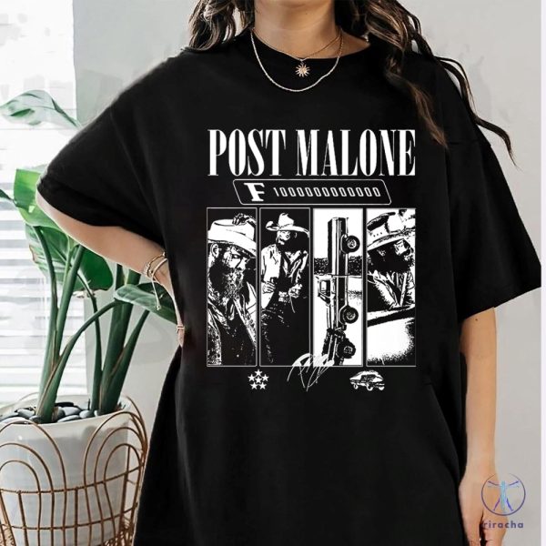 Post Malone F1trillion Album Sweatshirt Post Malone Tee Western Tee Concert Shirt Country Shirt riracha 7