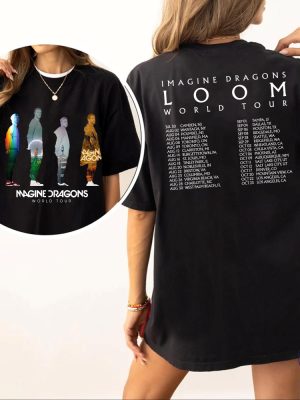 Graphic Imagine Dragons Loom Tour 2024 Tshirt Imagine Dragons Band Shirt Imagine Dragons Band Fan Gift riracha 3