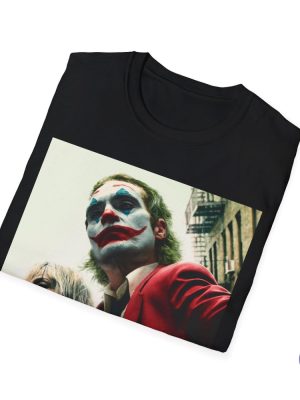 Joker 2 Movie Unisex Tshirt Joaquin Phoenix And Lady Gaga Shirt riracha 2