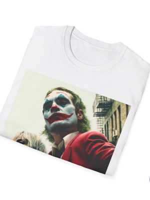 Joker 2 Movie Unisex Tshirt Joaquin Phoenix And Lady Gaga Shirt riracha 5