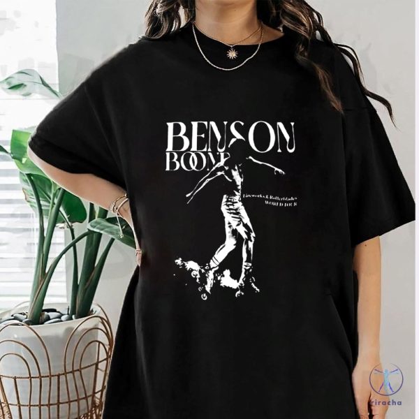 Vintage Benson World Tour 2024 Shirt Fireworks And Rollerblades Boone 2024 Concert Tee riracha 5
