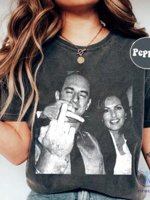 Elliot Stabler And Olivia Benson Shirt Comfort Elliot And Olivia Shirt Elliot And Olivia Tshirt riracha 3