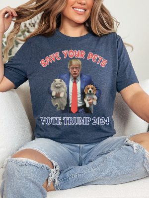 Funny Trump 2024 Shirt Animal Lover Gift Cat Lover Dog Lover Tshirt For Women And Men Republican Shirt riracha 3