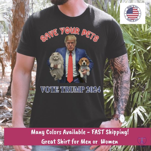 Funny Trump 2024 Shirt Animal Lover Gift Cat Lover Dog Lover Tshirt For Women And Men Republican Shirt riracha 4