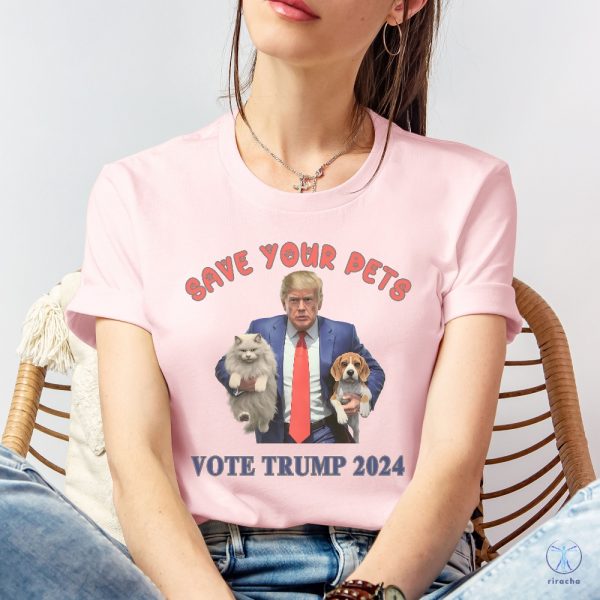 Funny Trump 2024 Shirt Animal Lover Gift Cat Lover Dog Lover Tshirt For Women And Men Republican Shirt riracha 6