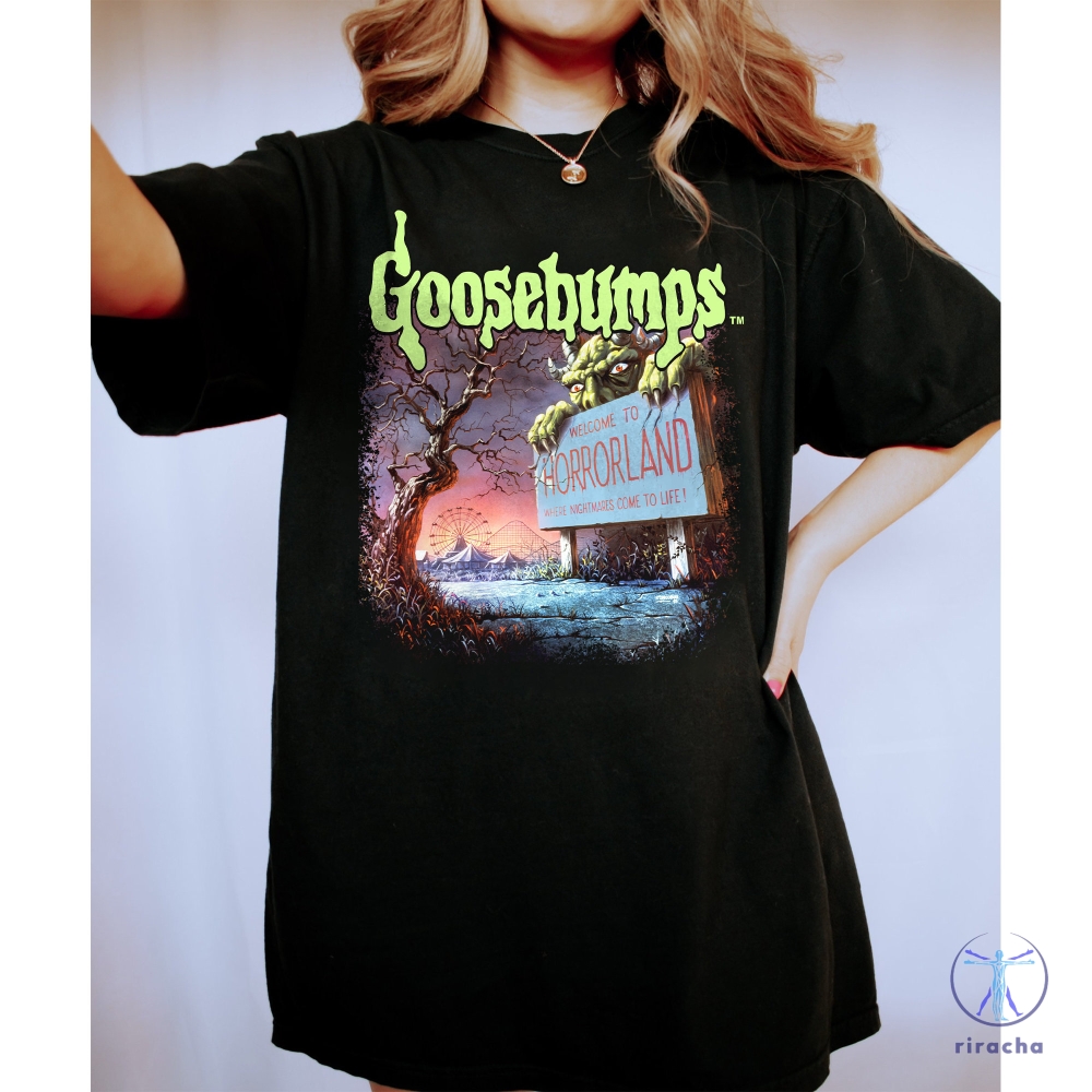 Goosebumps Shirt Horrorland Shirt R L Stine Goosebumps Shirt Goosebumps Halloween Shirt