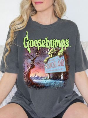 Goosebumps Shirt Horrorland Shirt R L Stine Goosebumps Shirt Goosebumps Halloween Shirt riracha 2