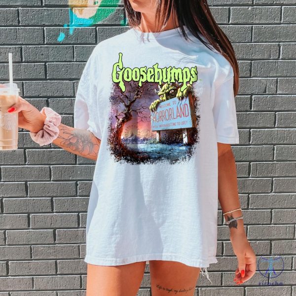 Goosebumps Shirt Horrorland Shirt R L Stine Goosebumps Shirt Goosebumps Halloween Shirt riracha 3