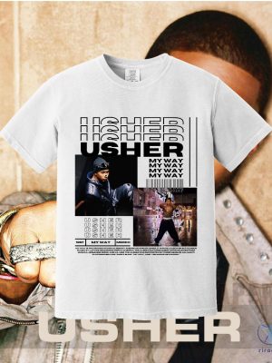 Usher World Tour Shirt Usher Past Present Future Tour Usher Past Present Future Setlist Usher Setlist 2024 Tour riracha 3