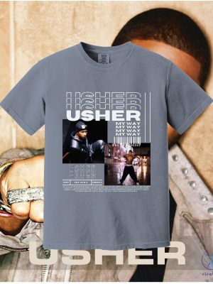 Usher World Tour Shirt Usher Past Present Future Tour Usher Past Present Future Setlist Usher Setlist 2024 Tour riracha 4