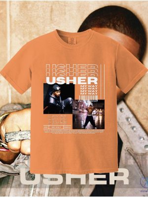 Usher World Tour Shirt Usher Past Present Future Tour Usher Past Present Future Setlist Usher Setlist 2024 Tour riracha 5