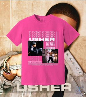 Usher World Tour Shirt Usher Past Present Future Tour Usher Past Present Future Setlist Usher Setlist 2024 Tour riracha 6