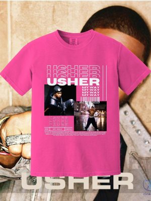 Usher World Tour Shirt Usher Past Present Future Tour Usher Past Present Future Setlist Usher Setlist 2024 Tour riracha 6