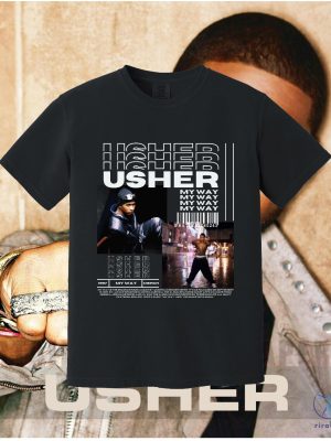 Usher World Tour Shirt Usher Past Present Future Tour Usher Past Present Future Setlist Usher Setlist 2024 Tour riracha 7