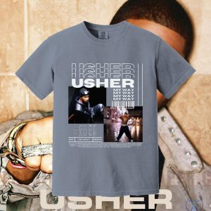 Usher World Tour Shirt Usher Past Present Future Tour Usher Past Present Future Setlist Usher Setlist 2024 Tour riracha 2 1