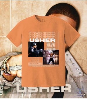 Usher World Tour Shirt Usher Past Present Future Tour Usher Past Present Future Setlist Usher Setlist 2024 Tour riracha 3 1