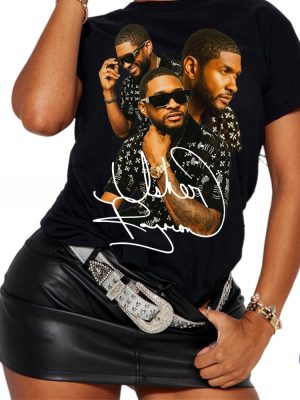 Usher Shirt Usher Past Present Future Tour Usher Past Present Future Setlist Usher Setlist 2024 Tour riracha 2